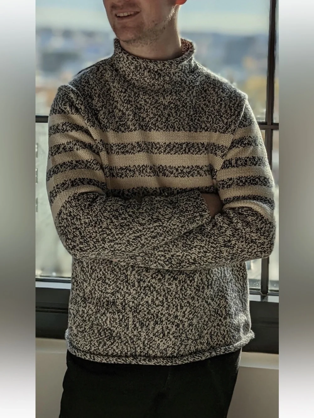 J Crew roll neck sweater. Size XL. Unisex